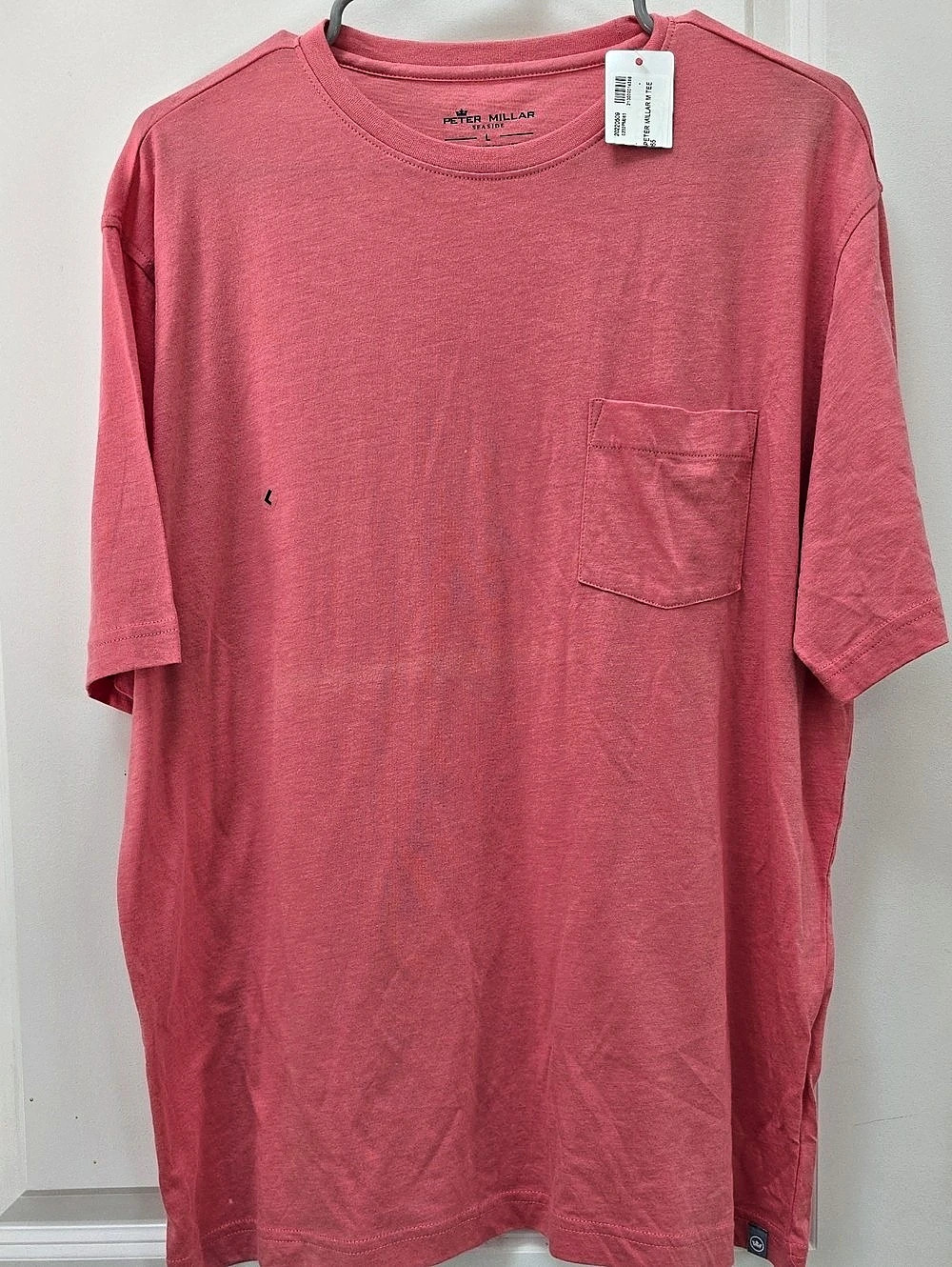 Peter Millar Seaside Summer Pocket T-Shirt Pink